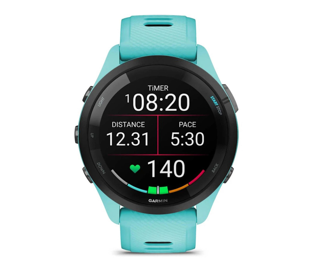 GARMIN Forerunner 265 46 mm Błękitny 010-02810-12 - 1361207 - zdjęcie 2
